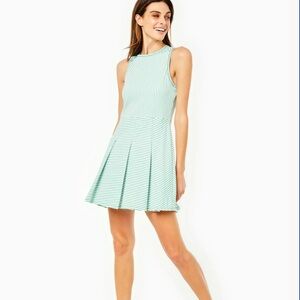 Addison Bay Striped Racquet Performance Dress Sz S NWT